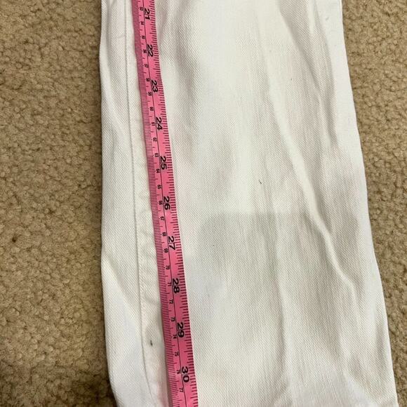 Paper Denim & Cloth, cigarette jean, white, size 32 - Picture 6 of 8